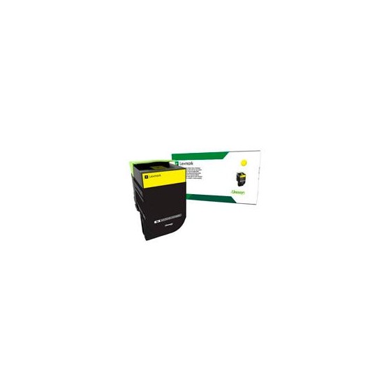 TONER LASER LEXMARK COLOR AMARILLO, NP 71B40Y0, RENDIMIENTO ESTANDAR HASTA 2300 PAGINAS, MODELOS CX417DE CS417DN, CS317 , CX31