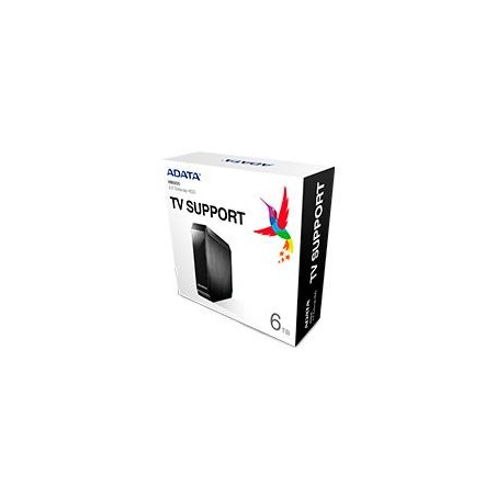 DISCO DURO EXTERNO ADATA HM800 6TB ESCRITORIO 3.5 USB 3.2 NEGRO WINDOWS MAC LINUX ADAPT ALIMENTACION (AHM800-6TU32G1-CUSBK)