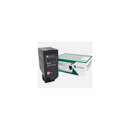 TONER LASER LEXMARK COLOR MAGENTA RENDIMIENTO ESTANDAR, NP 74C4SM0, HASTA 7000 PAGINAS, MODELOS CX725DHE, CS725DE, CS720DE