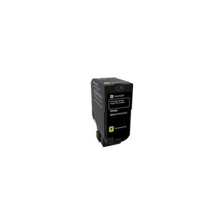 TONER LEXMARK 84C4HY0 AMARILLO, ALTO RENDIMIENTO 16000 PAGINAS, PARA CX725DHE