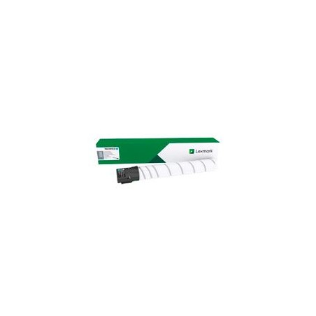 TONER LEXMARK 76C0HC0 CIAN, ALTO RENDIMIENTO 34000 PAGINAS, PARA CX922, CX921, CX923, CS923