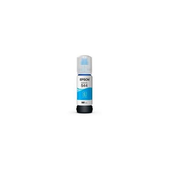 CARTUCHO EPSON MODELO T544 CYAN, TINTA DYE, PARA L1210, L3210, L3250, L3110, L3150, L5190