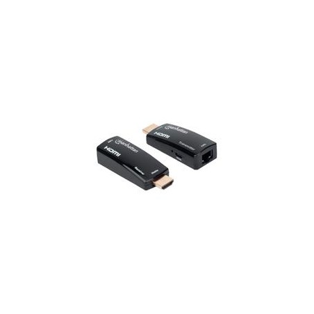 EXTENSOR VIDEO,MANHATTAN,207539, HDMI, 60M VIA CAT 5/6, COMPACTO