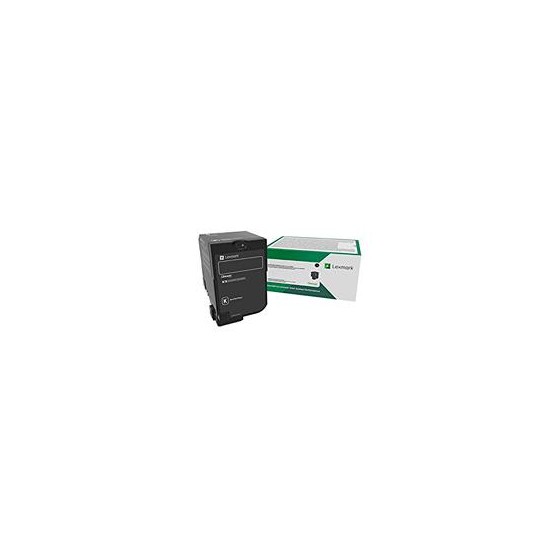 TONER LASER LEXMARK COLOR NEGRO RENDIMIENTO ESTANDAR, NP 74C4SK0, HASTA 7000 PAGINAS, MODELOS CS720DE, CX725DHE, CS725DE