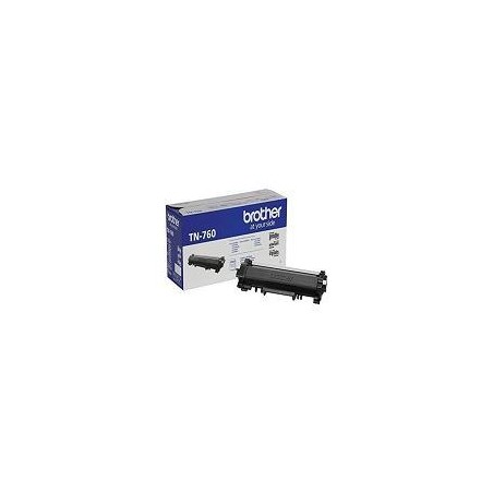 TONER BROTHER TN760 MONOCROMATICO RENDIMIENTO ALTO DE 3000 PARA EQUIPO DCPL2551DW