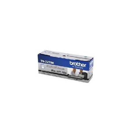 TONER BROTHER TN227BK NEGRO COMPATIBLE CON MFCL3710CW ALTO RENDIMIENTO HASTA 3,000 PAGINAS