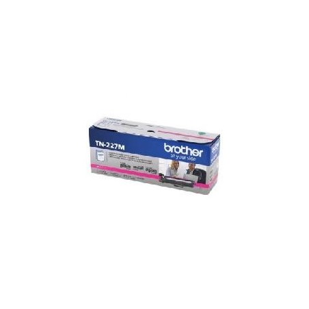 TONER BROTHER TN227M MAGENTA COMPATIBLE CON MFCL3710CW ALTO RENDIMIENTO HASTA 2,300 PAGINAS