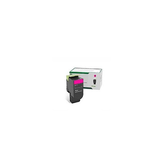 TONER LASER LEXMARK COLOR MAGENTA EXTRA ALTO RENDIMIENTO, NP 78C4XM0, HASTA 5000 PAGINAS, MODELOS CX622, CX625, CS421, CS521, 