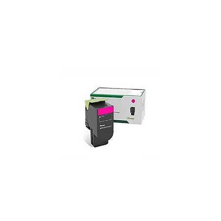 TONER LASER LEXMARK COLOR MAGENTA EXTRA ALTO RENDIMIENTO, NP 78C4XM0, HASTA 5000 PAGINAS, MODELOS CX622, CX625, CS421, CS521, 