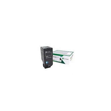 TONER LASER LEXMARK COLOR CIAN EXTRA ALTO RENDIMIENTO, NP 78C4XC0, HASTA 5000 PAGINAS, MODELOS CX622, CX625, CS421, CS521, CX6