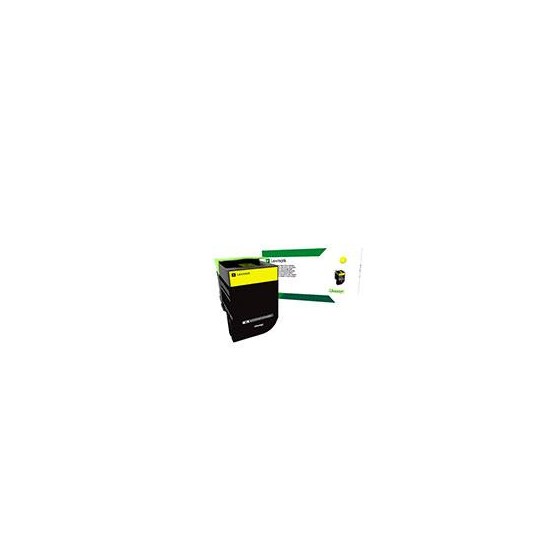 TONER LASER LEXMARK COLOR AMARILLO EXTRA ALTO RENDIMIENTO, NP 78C4XY0, HASTA 5000 PAGINAS, MODELOS CX622, CX625, CS421, CS521,