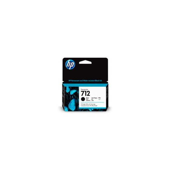 CARTUCHO DE TINTA HP DESIGNJET 712 NEGRO, 38 ML, (3ED70A)