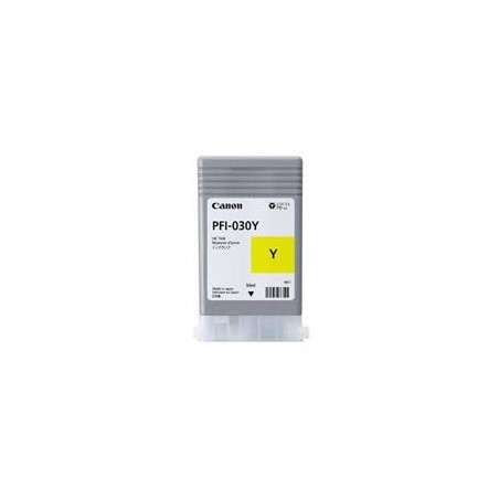 TANQUE DE TINTA CANON PFI-030 Y AMARILLO,COMPATIBLE: TA-20,TA-30,CAPACIDAD 55 ML