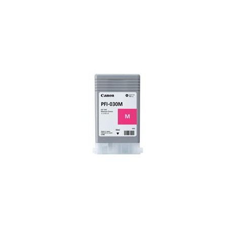 TANQUE DE TINTA CANON PFI-030 M MAGENTA,COMPATIBLE: TA-20,TA-30,CAPACIDAD 55 ML