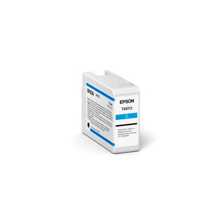 CARTUCHO EPSON MODELO T46Y CYAN, PARA PLOTTER P900 (50 ML)