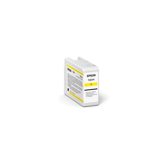 CARTUCHO EPSON MODELO T46Y AMARILLO, PARA PLOTTER P900 (50 ML)