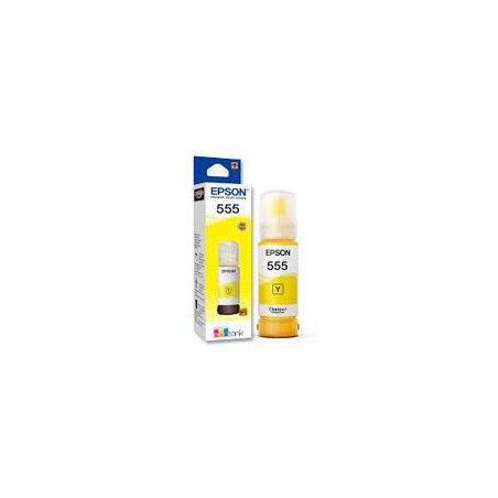 CARTUCHO EPSON MODELO T555 AMARILLO, PARA L8160, L8180