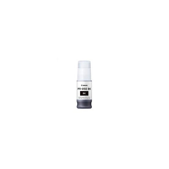 TANQUE DE TINTA CANON PFI-050 BK NEGRO,COMPATIBLE: TC-20, CAPACIDAD 70 ML