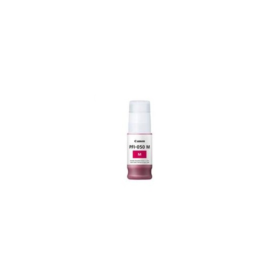 TANQUE DE TINTA CANON PFI-050 M MAGENTA,COMPATIBLE: TC-20, CAPACIDAD 70 ML