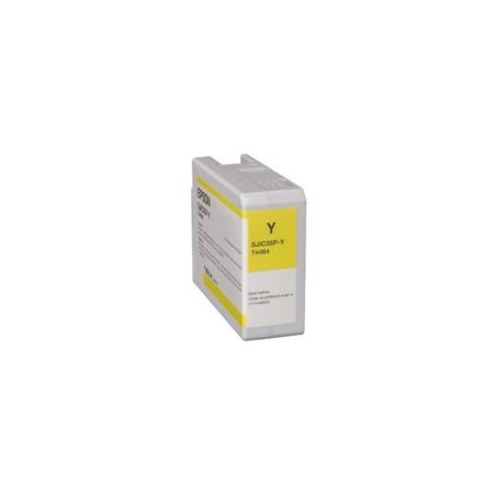 CARTUCHO EPSON MODELO SJIC41P AMARILLO, PARA TM-C4000