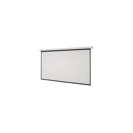 PANTALLA PROYECCION MANUAL MULTIMEDIA SCREEN MSC-246, 137 PULGADAS DIAGONAL, MEDIDA 246 CM X 246 CM, FORMATO 1:1, COLOR BLANCO