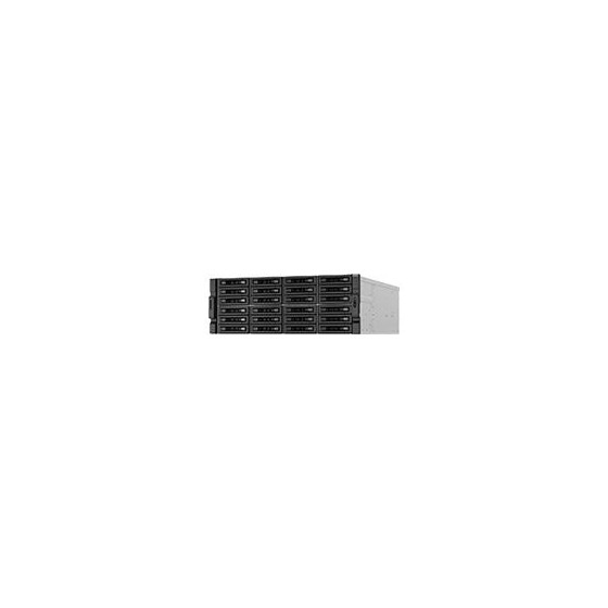 NAS QNAP TS-H3087XU-RP-E2378-64G-US/30 BAHIAS(24SATA DE 3.5+6SATA DE 2.5)/RACK4U/INTELXEON 8NUCLEOS HASTA 4.8GHZ/64GBRAM HASTA