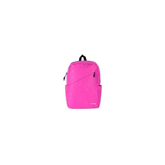 MOCHILA BACKPACK TECHZONE CLASSIC  TZLBP43015B-R  PARA LAPTOP DE 15.6 ROSA