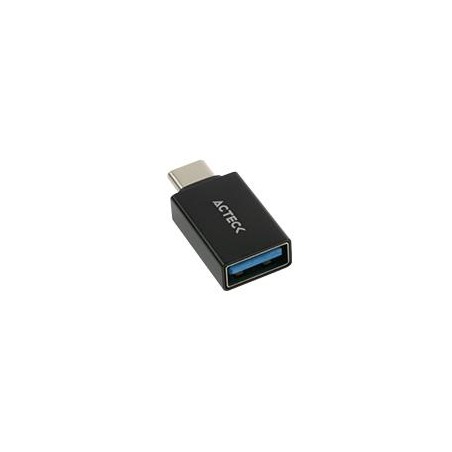 ADAPTADOR ACTECK SHIFT PLUS AU210 / USB C - USB A / NEGRO / AC-934817