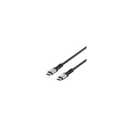 CABLE USB-C , MANHATTAN,356374, V4 THUNDERBOLT4, C-C 1.0M 8K 240W NEGRO