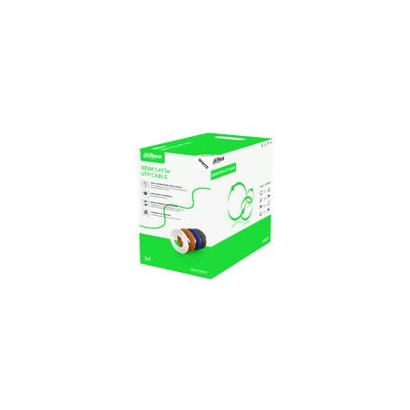 BOBINA/ DAHUA/ PFM922I-5EUN-C - CABLE UTP CAT5E/ CCA/ 305 METROS/COLOR BLANCO/ USO INTERIOR/ CUBIERTA DE FR-PVC ROHS COMPLIANT
