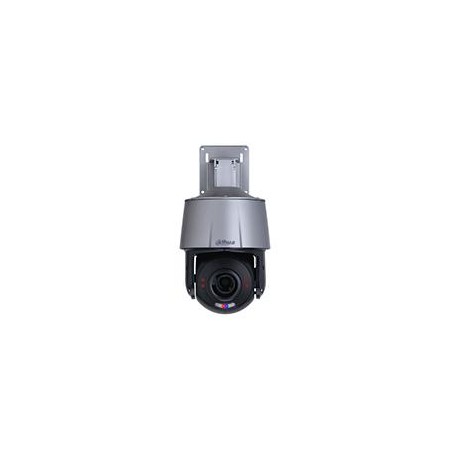 DAHUA/ CAMARA IP PTZ/ SD3A405-GN-PV1/ 4 MP/5X ZOOM OPTICO/ DISUASIYN ACTIVA CON ESTROBO DE LUZ ROJA Y AZUL/ H.265/ IR DE 30 