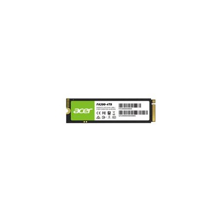 UNIDAD DE ESTADO SOLIDO SSD INTERNO 500GB ACER FA200 M.2 2280 NVME PCIE GEN 4 7200MB/S (BL.9BWWA.123)