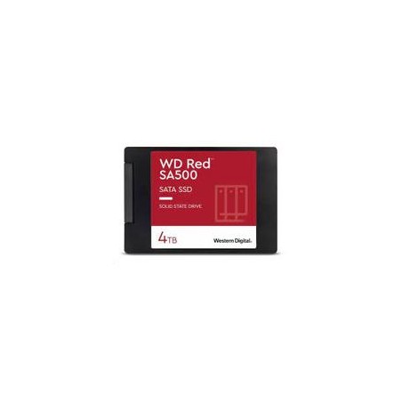 UNIDAD DE ESTADO SOLIDO SSD INTERNO WD RED SA500 4TB 2.5 SATA3 6GB/S LECT.560MBS ESCRIT 520MBS 7MM NAS WDS400T2R0A