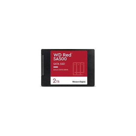 UNIDAD DE ESTADO SOLIDO SSD INTERNO WD RED SA500 2TB 2.5 SATA3 6GB/S LECT.560MBS ESCRIT 520MBS 7MM NAS WDS200T2R0A