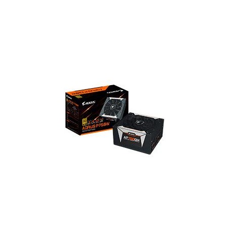 FUENTE DE PODER GIGABYTE AORUS P750W 80+ GOLD MODULAR / ATX 12V / 750W / COLOR NEGRO