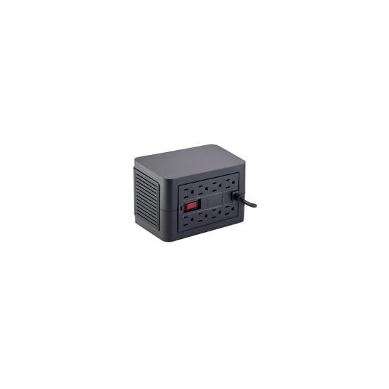 REGULADOR ACTECK ENERTOR PROTECT RV800 / 800 VA  - 400 W / PROTECCION DE SOBRECARGA / AVR / INDICADOR LED / 8 TOMACORRIENTE / 