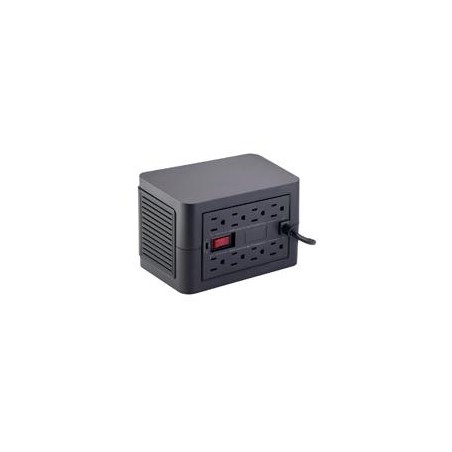 REGULADOR ACTECK ENERTOR PROTECT RV800 / 800 VA  - 400 W / PROTECCION DE SOBRECARGA / AVR / INDICADOR LED / 8 TOMACORRIENTE / 