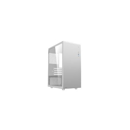 GABINETE ACTECK NEUSS PRO GI717 / MINI TORRE / MICRO ATX, ITX / PANEL CRISTAL TEMPLADO, METAL / 3 AYOS DE GARANTIA / BLANCO 