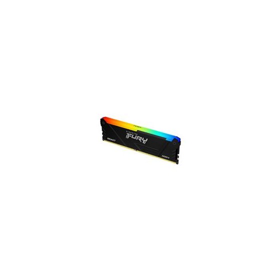 MEMORIA KINGSTON FURY BEAST RGB BLACK XMP/  DDR4 /32GB / 3200MT/S / DIMM / CL16 (KF432C16BB2A/32)