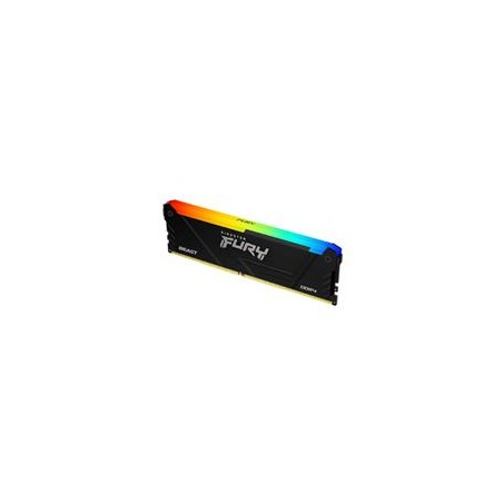 MEMORIA KINGSTON FURY BEAST RGB BLACK XMP/  DDR4 /32GB / 3200MT/S / DIMM / CL16 (KF432C16BB2A/32)