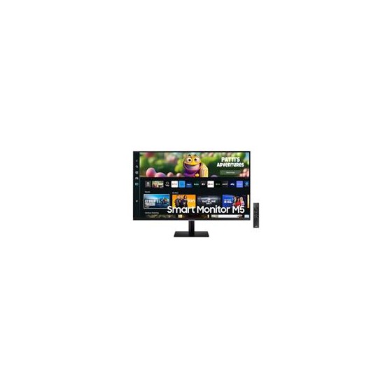 MONITOR LED SAMSUNG 32 PULGADAS, WIDESCREEN, FHD, 1920X1080, SMART MONITOR M5, NEGRO, 2 HDMI, 2 USB, WIFI, BLUETOOTH, 4MS, 60H