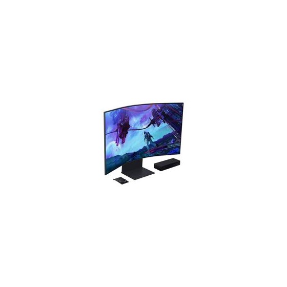 MONITOR LED SAMSUNG 55 PULGADAS, WIDESCREEN, GAMER, ODYSSEY ARK,UHD 3,840 X 2,160, 4K, NEGRO, PIVOT, 3 HDMI, 1 D. PORT, 1 LAN,