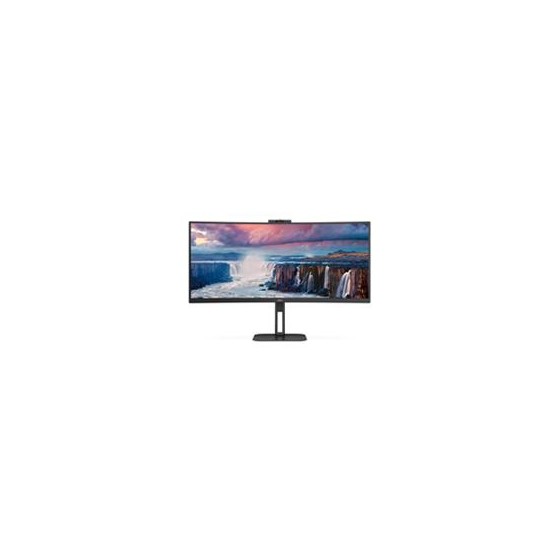 MONITOR CURVO AOC 34 PANEL VA / FRECUENCIA 100HZ / T.D.R 4 MS / FLICKER FREE / LOW BLUE LIGHT / COLOR NEGRO/ HDMI / VGA / DISP