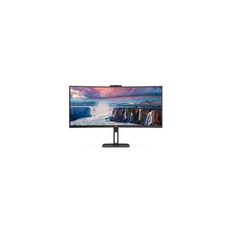 MONITOR CURVO AOC 34 PANEL VA / FRECUENCIA 100HZ / T.D.R 4 MS / FLICKER FREE / LOW BLUE LIGHT / COLOR NEGRO/ HDMI / VGA / DISP