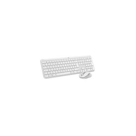 TECLADO/MOUSE LOGITECH MK950 SIGNATURE SLIM INALAMBRICO USB BOLT BLANCO