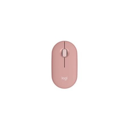 LOGITECH PEBBLE MOUSE 2 M350S ROSA INALYMBRICO EASY-SWITCH BLUETOOTH LOGI BOLT (NO INCLUIDO).