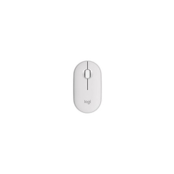 LOGITECH PEBBLE MOUSE 2 M350S BLANCO INALYMBRICO EASY-SWITCH BLUETOOTH LOGI BOLT (NO INCLUIDO).