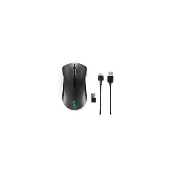 MOUSE LENOVO IDEA GAMING LEGION M600 INALAMBRICO GRIS HIERRO/NEGRO HASTA 200 HORAS DURACION BATERIA