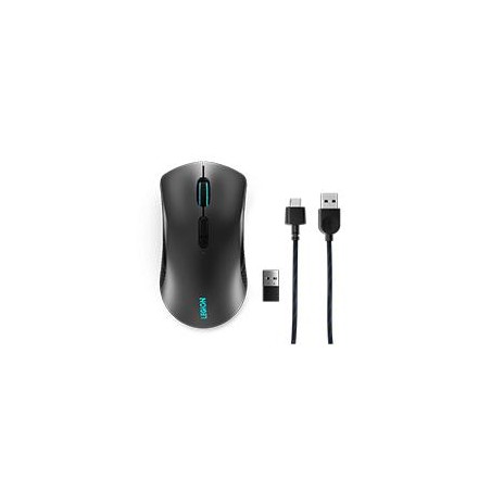 MOUSE LENOVO IDEA GAMING LEGION M600 INALAMBRICO GRIS HIERRO/NEGRO HASTA 200 HORAS DURACION BATERIA