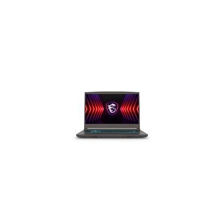 PORTATIL GAMER MSI THIN 15 B12U / 15.6 FHD 144HZ / INTEL CORE I5 12450H HASTA 4.4 GHZ / DDR4 16GB 8GB2 / 512 SSD NVME / NVIDIA